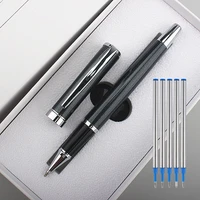 luxury quality rollerball pen business office 0 5mm nib ballpoint pen new school student stationery ball point pen