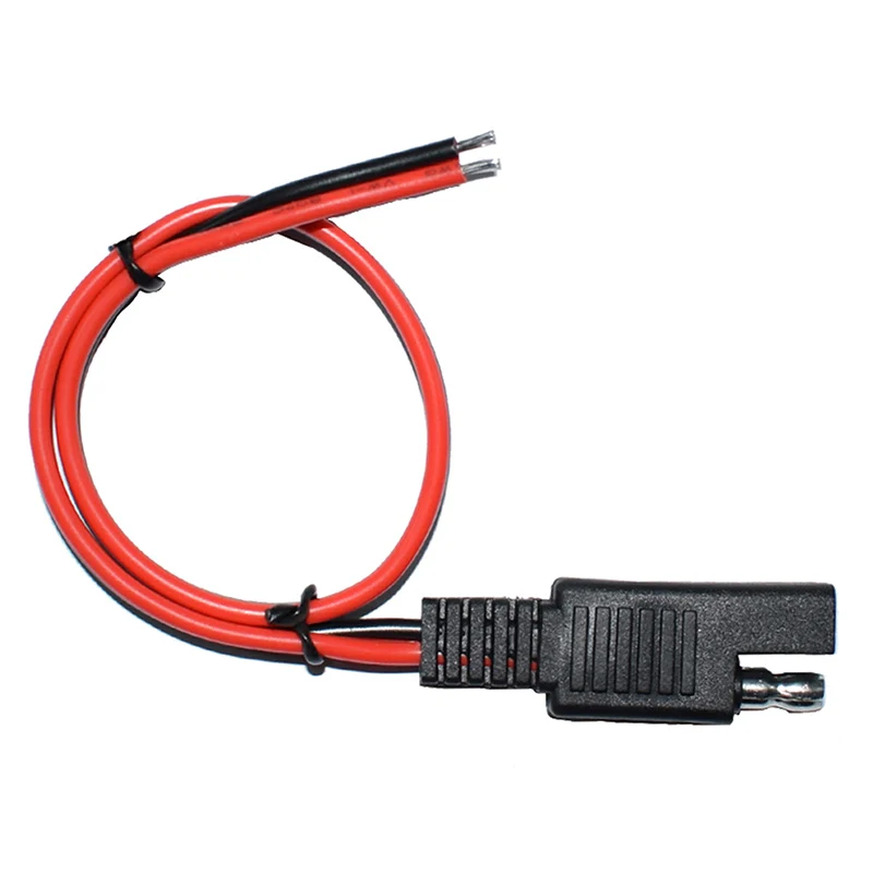 Медный провод 300 мм 120 Вт 10 А 12 В 18AWG красный разъем питания SAE 2-контактный