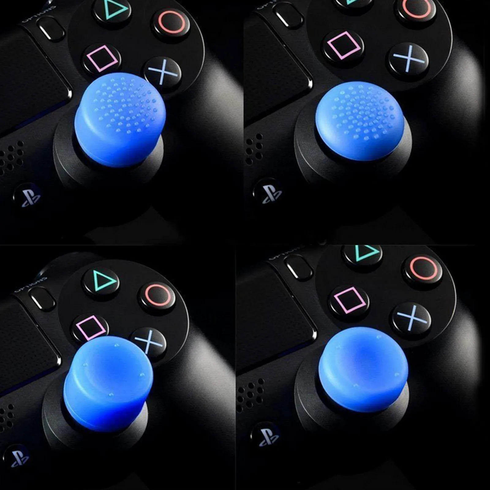 Bevigac 8 шт Non-slip мягкий силиконовый джойстик Джойстик для пальца Grip крышка