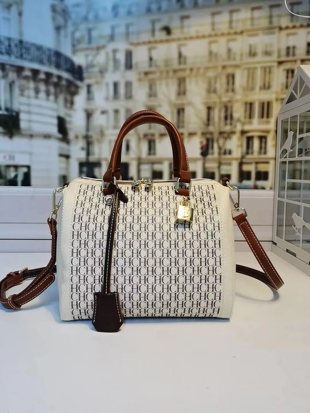 

High Quality Women Casual Top-handle Boston Bag Luxury Brand Designer Purses and Handbags Casual Shopping Totes CH CHHC