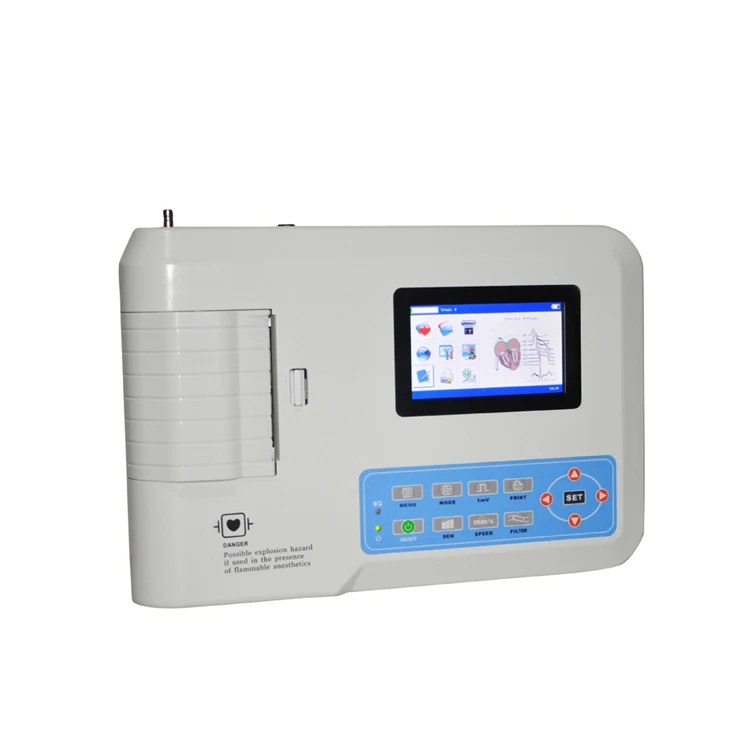

CONTEC ECG300G CE medical apparatus and instruments EKG 3 lead ecg machine portable