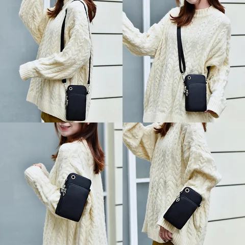 Универсальный чехол-кошелек для Samsung, чехол на плечо с принтом золотых цветов и надписей, спортивный карман для бега