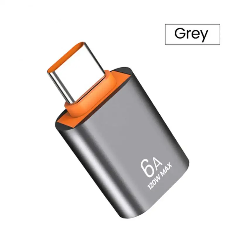6A USB OTG To Type C Data Transfer Adapter Type C Female To USB Male Converter Fast Charging Adapter For Huawei Xiaomi OPPO