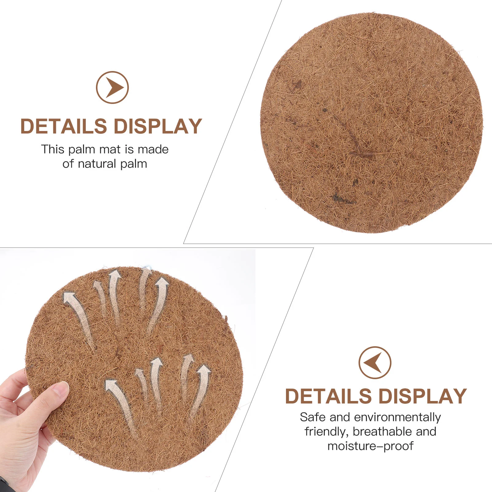 

Pigeon Nesting Mat Bird Pad Pads Chicken Breeding Egg Eggs Box Coop Palm Bowl Fiber Substrate Supplies Accessories Bedding