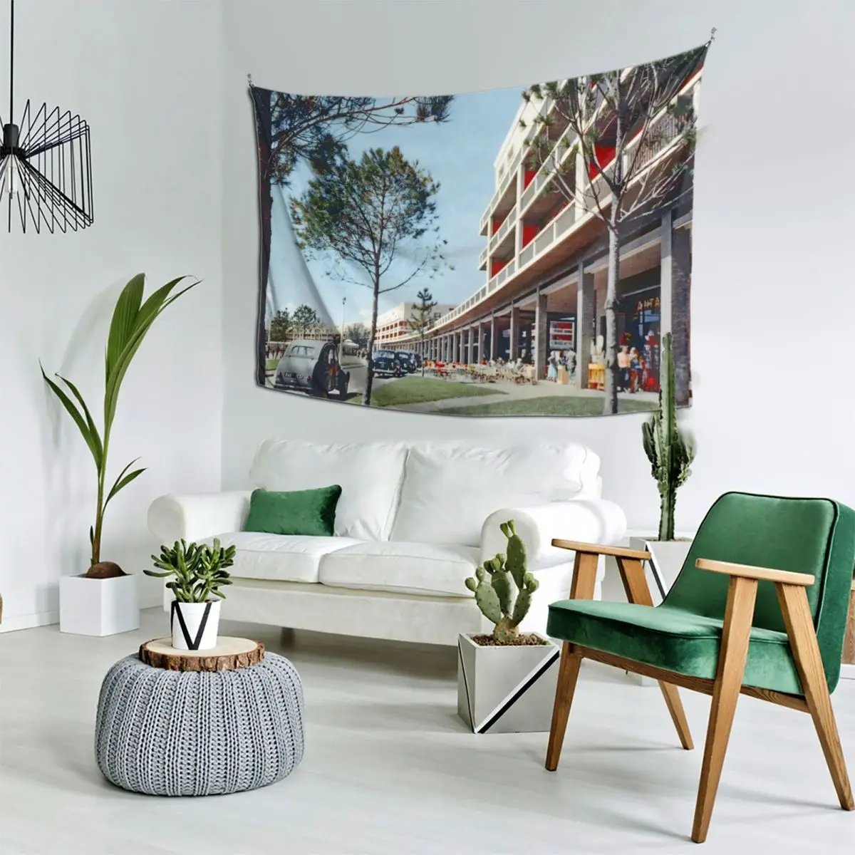 Роянское море Фронт 50-х (2) гобелен Настенные покрытия Настенный декор деко