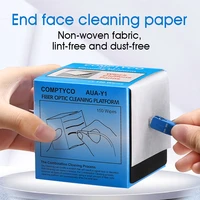 aua y1 fiber clean paper fiber cleaning tool dustfree paper fiber optic paper ftth tools