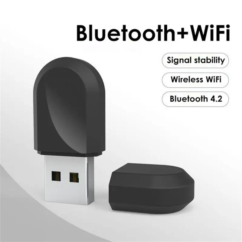 

150m Computer Wifi Receiver Wireless Network Card Mini Wifi Bt Adapter Usb Bluetooth-compatible Adapter For Pc Laptop Portable