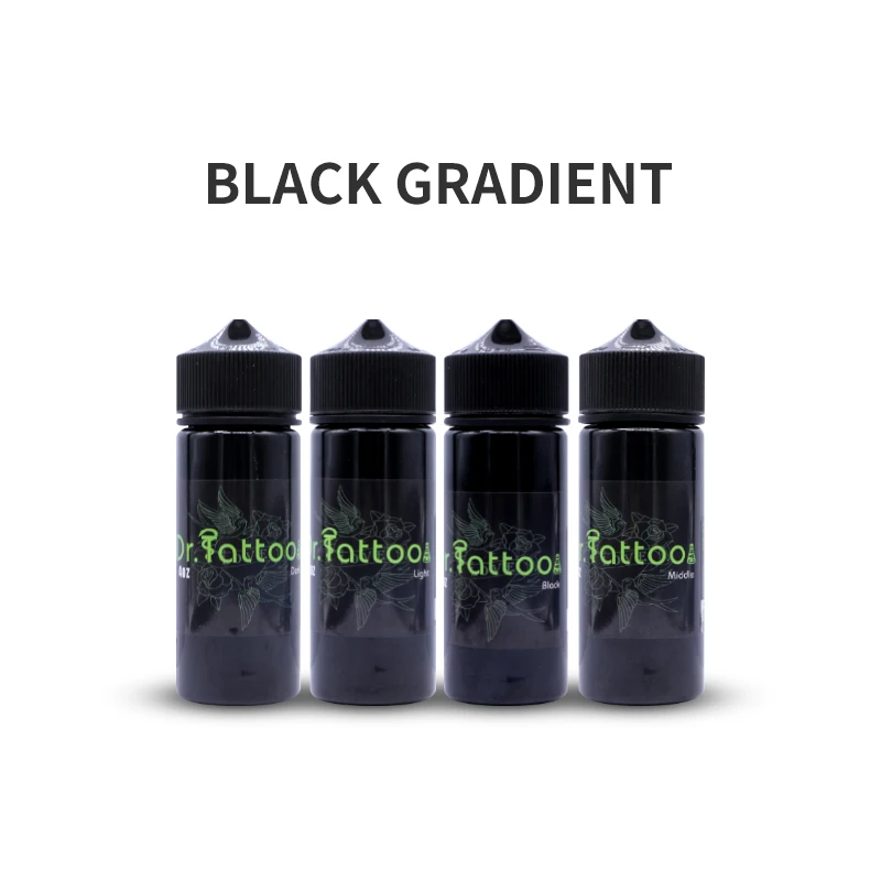 

Tattoo Black 4oz Gradation Tattoo Color Set