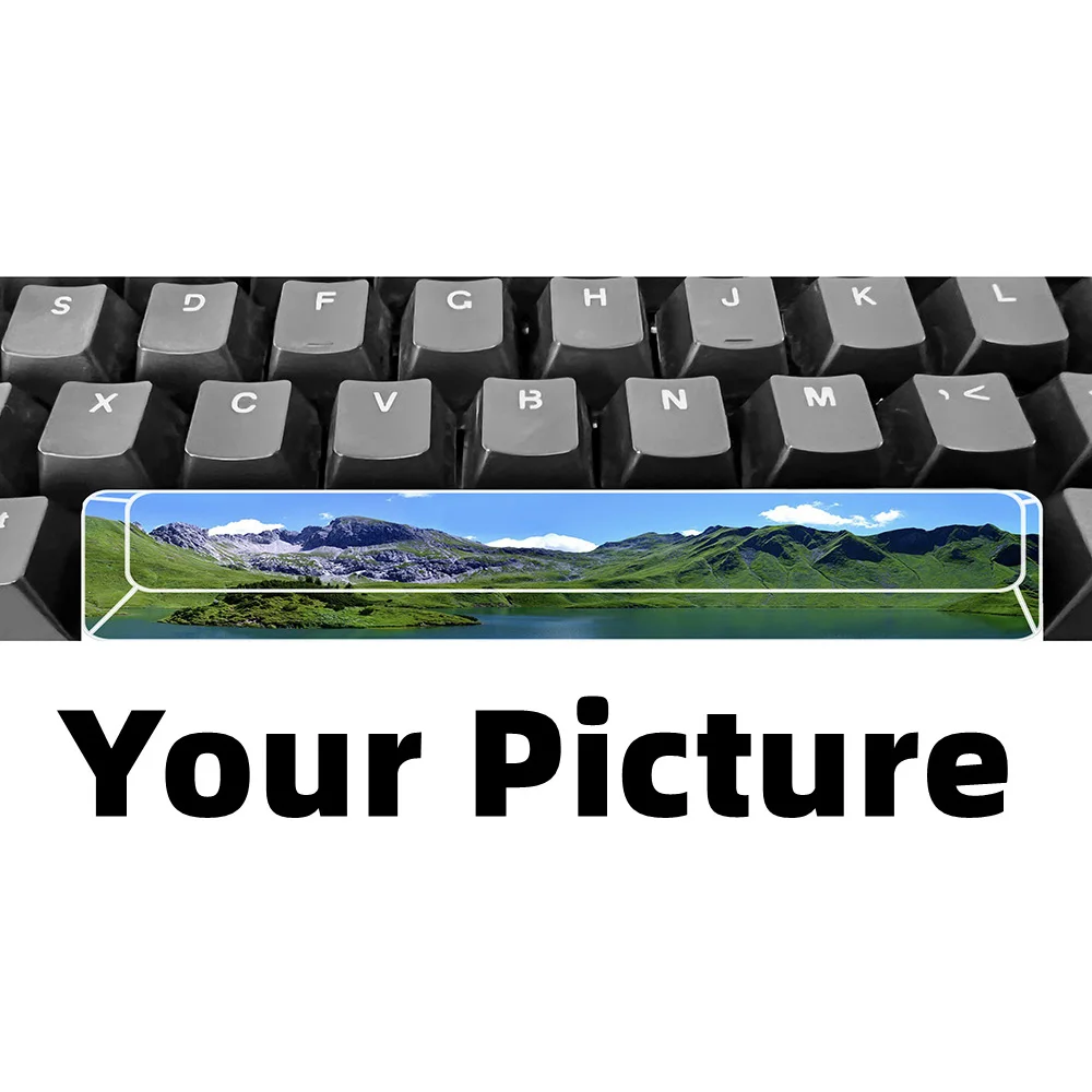 CatXaa Custom Print Keycap Customize PBT Key Cap for Mechanical Keyboard Customized Your Picture | Mice &amp Keyboards Accessories
