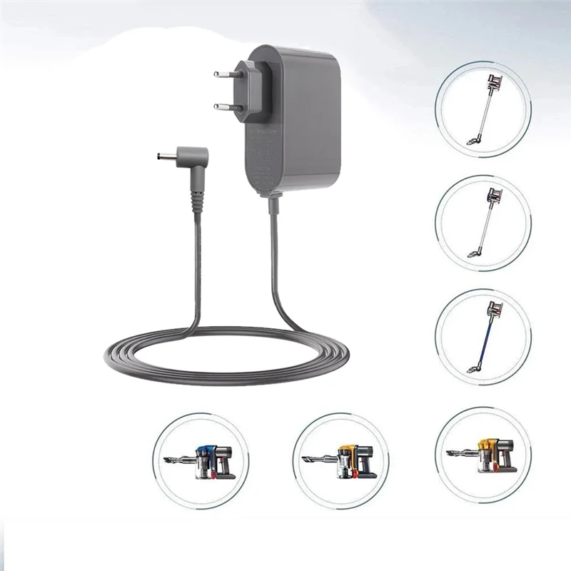 Зарядное устройство для пылесоса Dyson SV18 SV15 21 75 В / 1 А адаптер питания (1 8 м) вилка