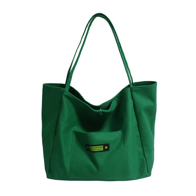 

Ladies Tote Shoulder Bag Women Cotton Shopping Women Eco Reusable Shopper Bags messenger Bag Student Textbook Bags