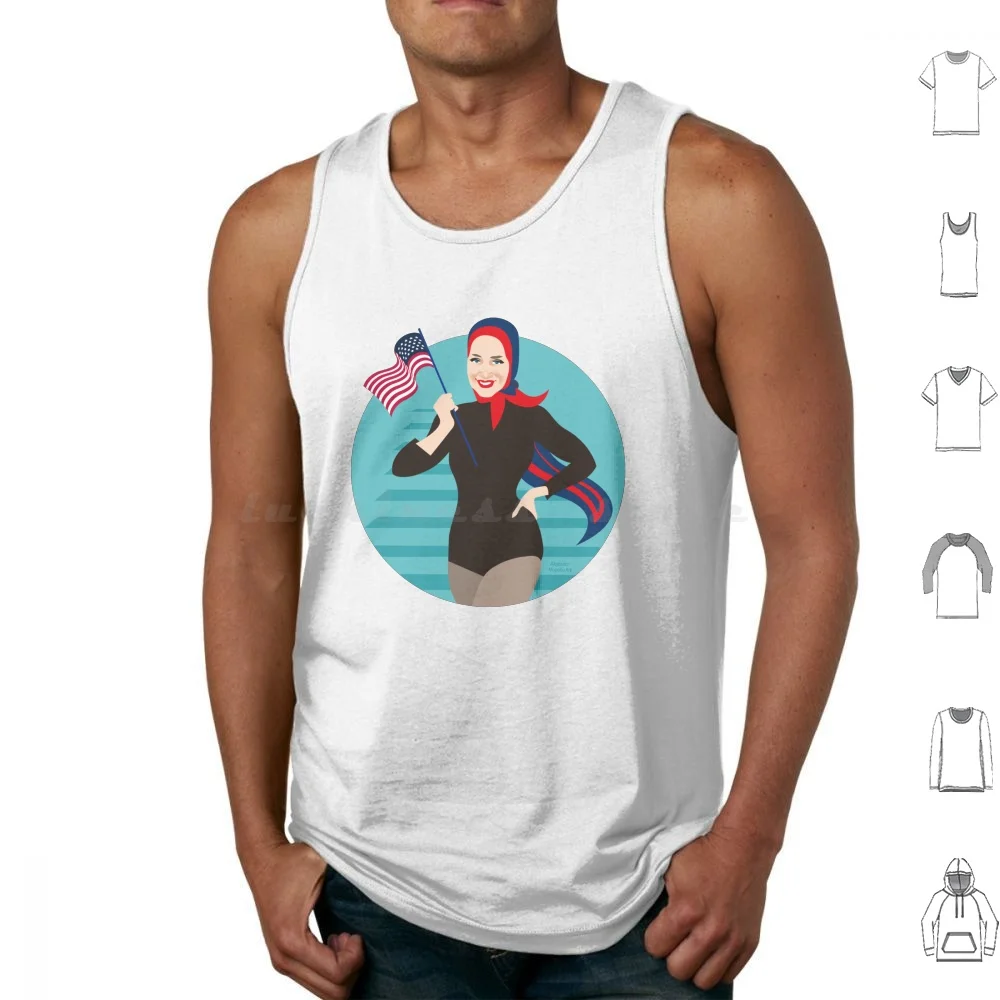 

Flag Tank Tops Print Cotton Alejandro Mogollo Art Alemogolloart Alejandromogolloart Flag
