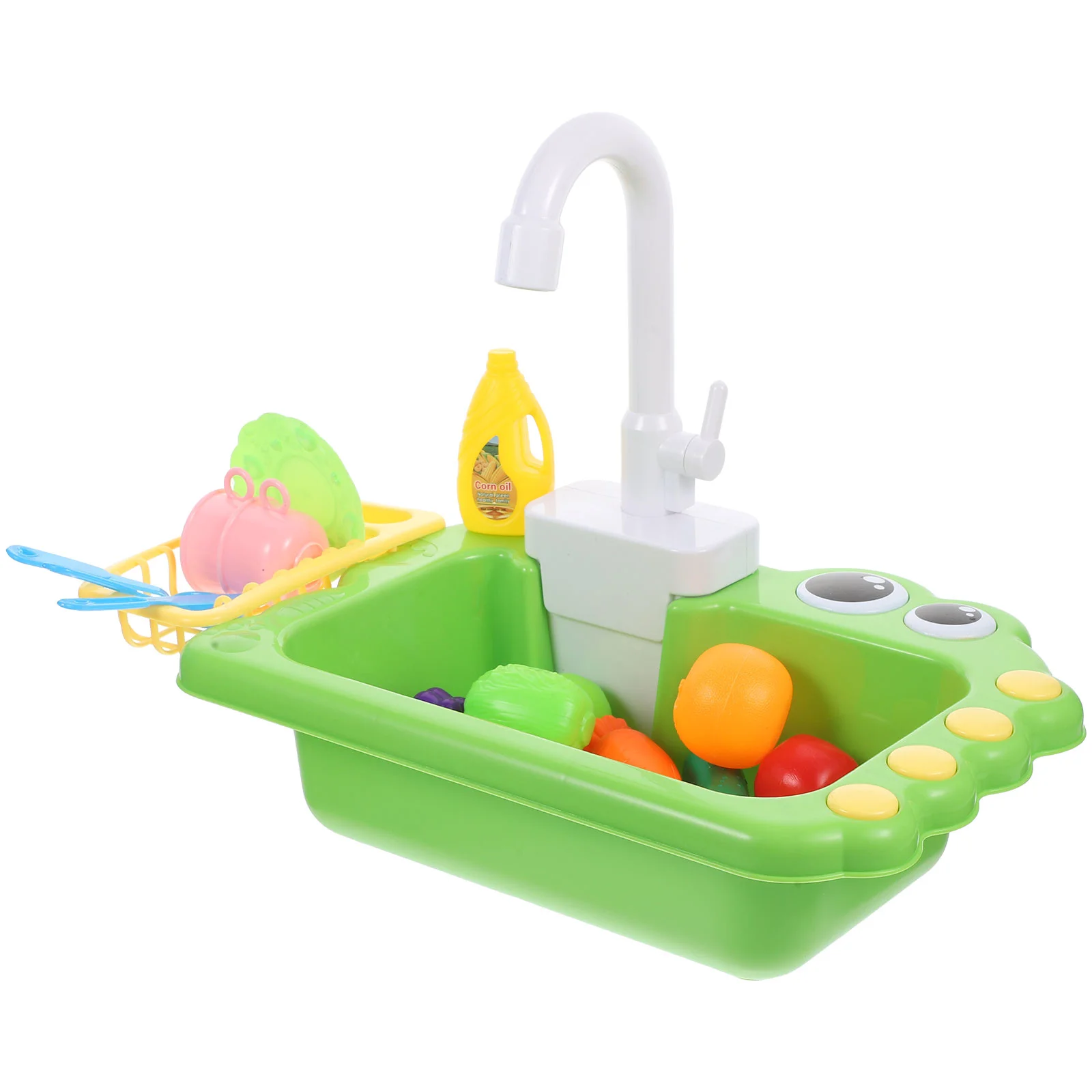 

Электрическая игрушка для кухонной раковины, играйте, ролевые Игрушки для малышей, детская Посудомоечная машина для проточной воды