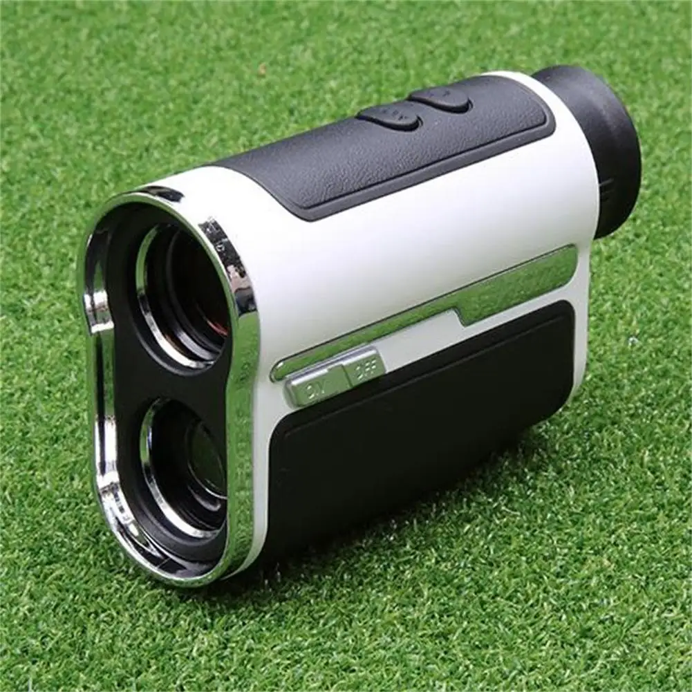 

Golf Rangefinder Waterproof Anti-fog Telescope Hunting Slope Adjusted Flag-lock Distance Meter 600/1300 Yards