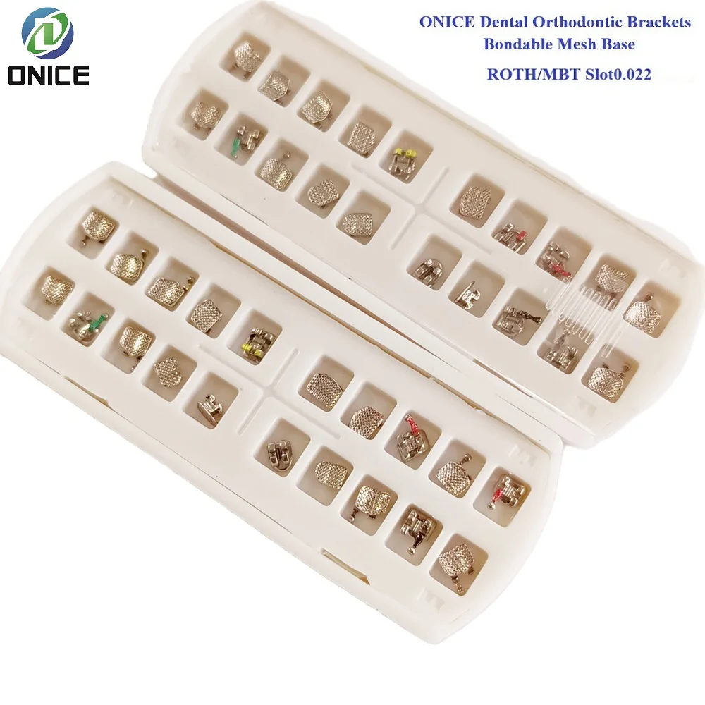 20 шт./компл. ONICE стоматологические ортодонтические брекеты склеиваемые