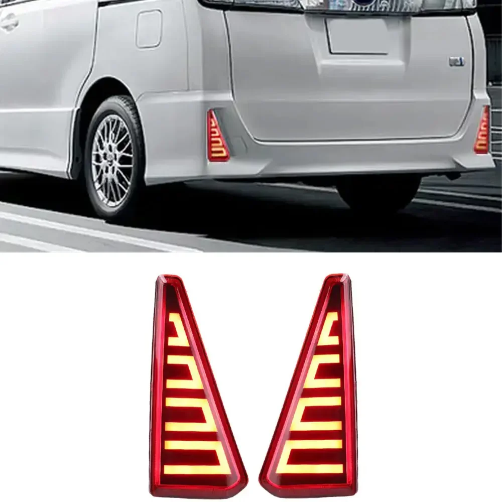 Для Toyota noah voxy 80 серии 2016 2017 2018 2019 отражатель задний фонарь светодиодный заднего