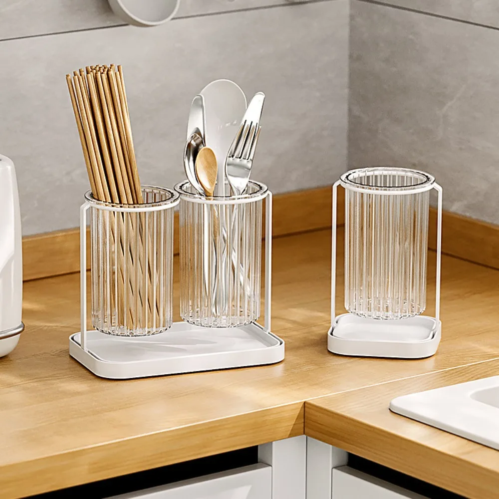 

Creative Cookware Storage Box Cutlery Dryer Drainer Shelf Fork Spoon Chopsticks Holder Cookware Rack Chopsticks Holder
