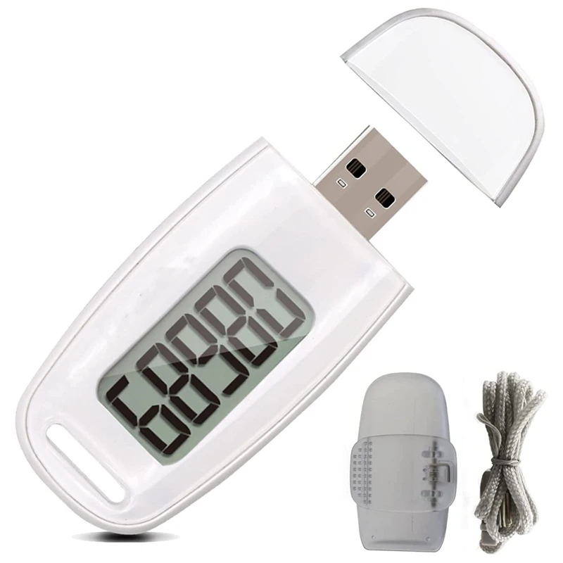 

Simple Step Counter,Walking 3D Pedometer With Rechargeable Battery,Accurate Fitness Tracker,Digital Pedometer
