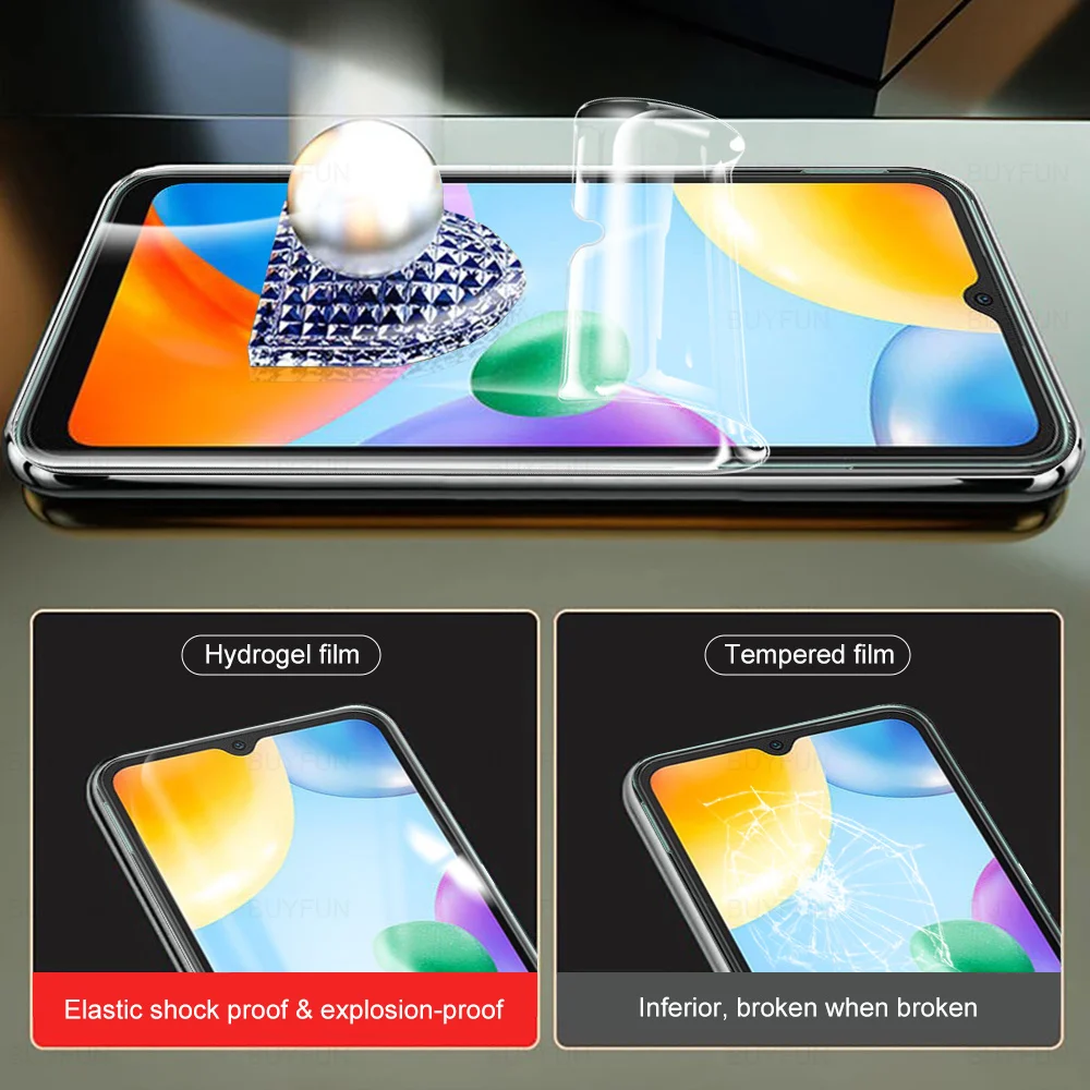 4in1 hydrogel film for xiaomi redmi 10c screen protector for xiamoi redmi10c 10 9 9c nfc 9a 9t camera lens protective film cover free global shipping