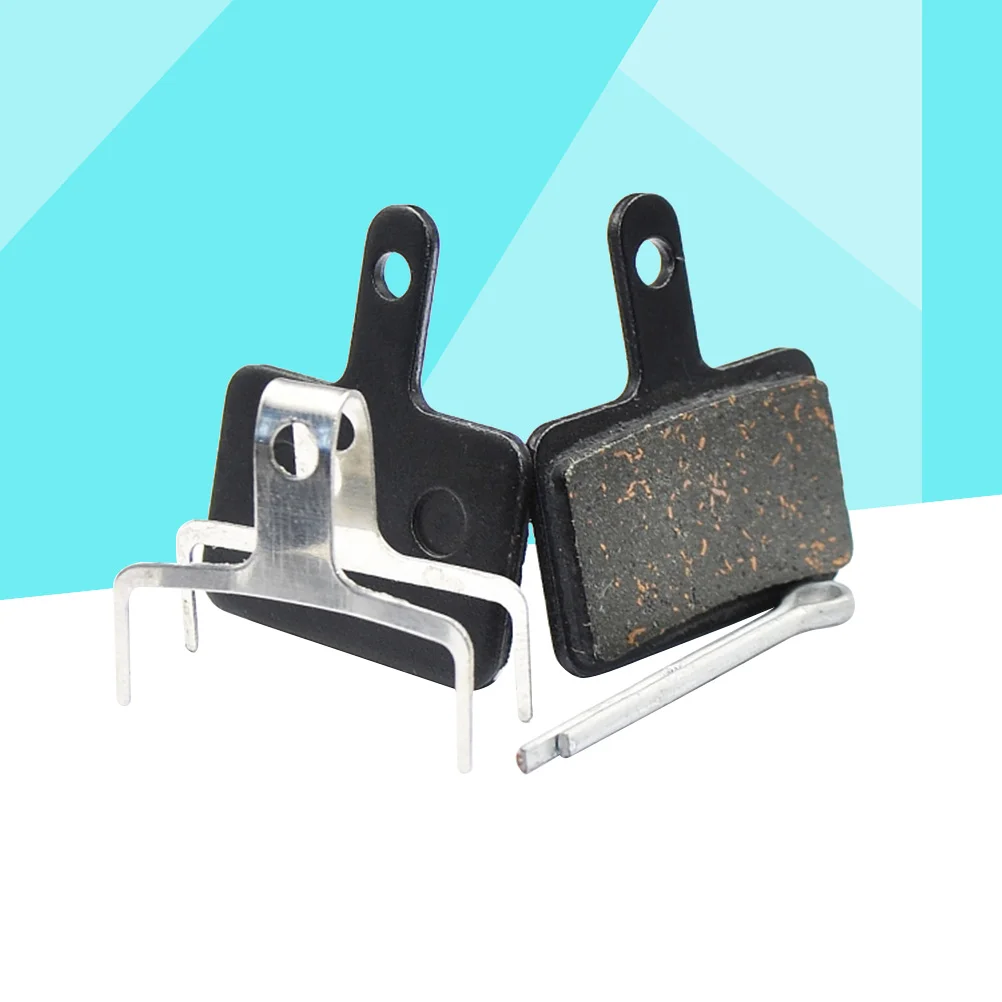 

2 Pairs Brake Pads Resin Semi-metallic Sintered Metal Brake Pads for MTB
