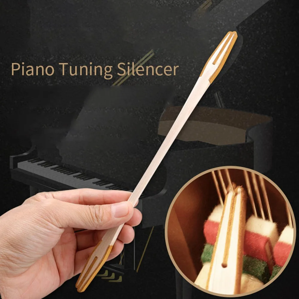

Wooden Piano Treble Stick Both Ended Mute Mini Tool For Piano Tuning Tools Accessories Equipments Musical Instruments