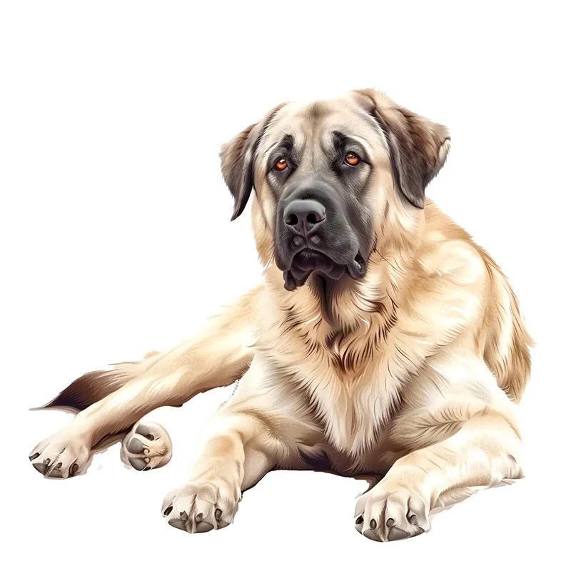 Водонепроницаемая наклейка с собакой для стен