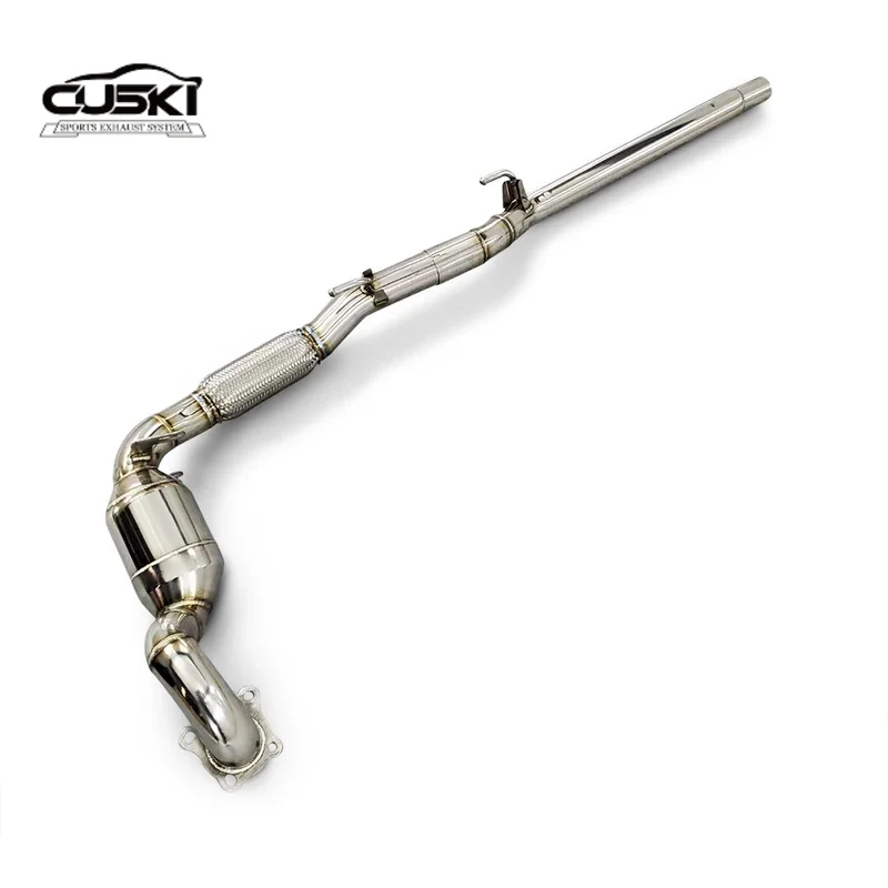 Выхлопная труба высокой пропускной способности выхлопная для Polo gti EA111/EA211 1 4 T