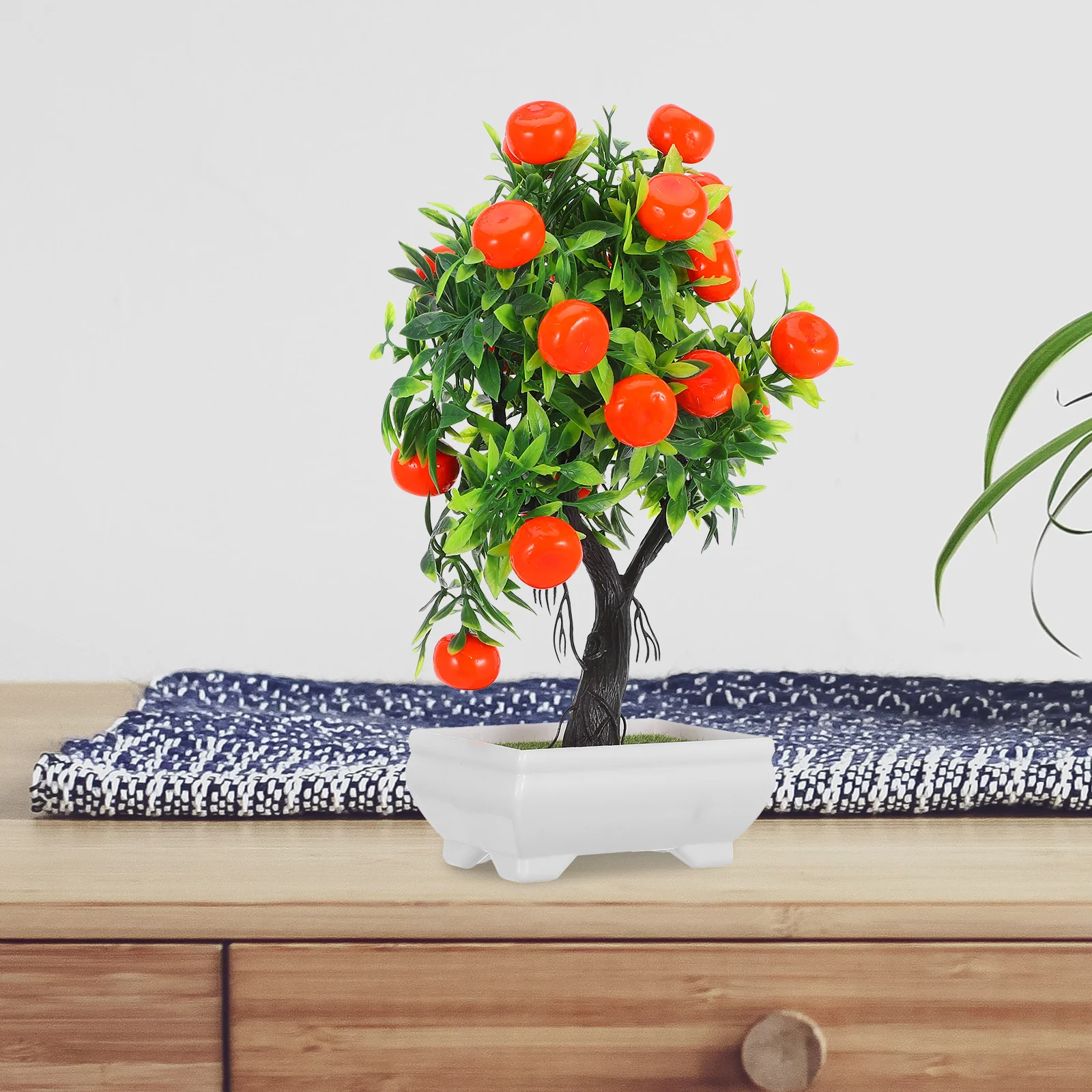 Искусственное апельсиновое дерево искусственные фрукты комнатное растение