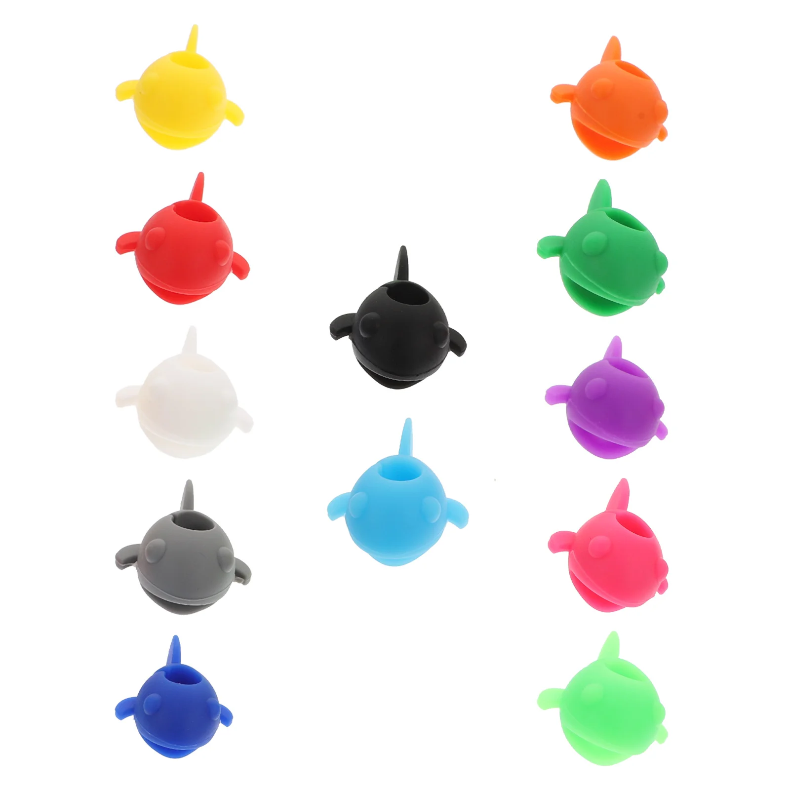 

12Pcs Drink Markers Glass Tags Drink Charms Cocktail Tags (Assorted Color)