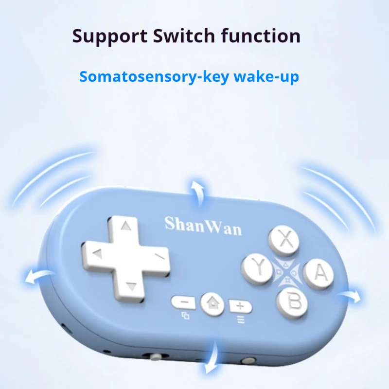 Новый Shanwan легкий мини беспроводной Bluetooth коллекционный игровой контроллер
