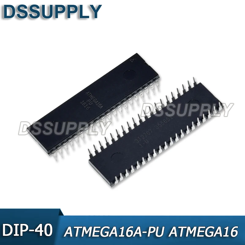 

2PCS ATMEGA16A-PU ATMEGA16A DIP-40 ATMEGA16 AVR 8-bit Microcontroller IC
