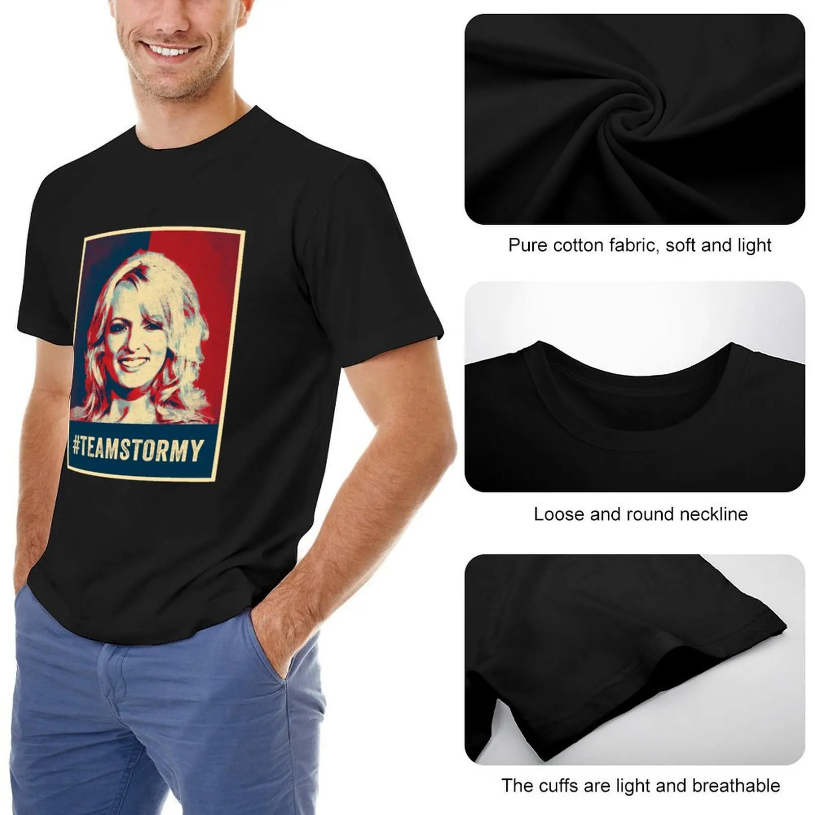 Team Stormy Daniels Винтаж Ретро # Футболка TeamStormy футболка большого размера с рисунком