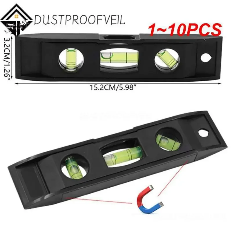 1 ~ 10 шт. прочный спиртовой уровень 6 дюймов маленький трехцелевой 150 мм