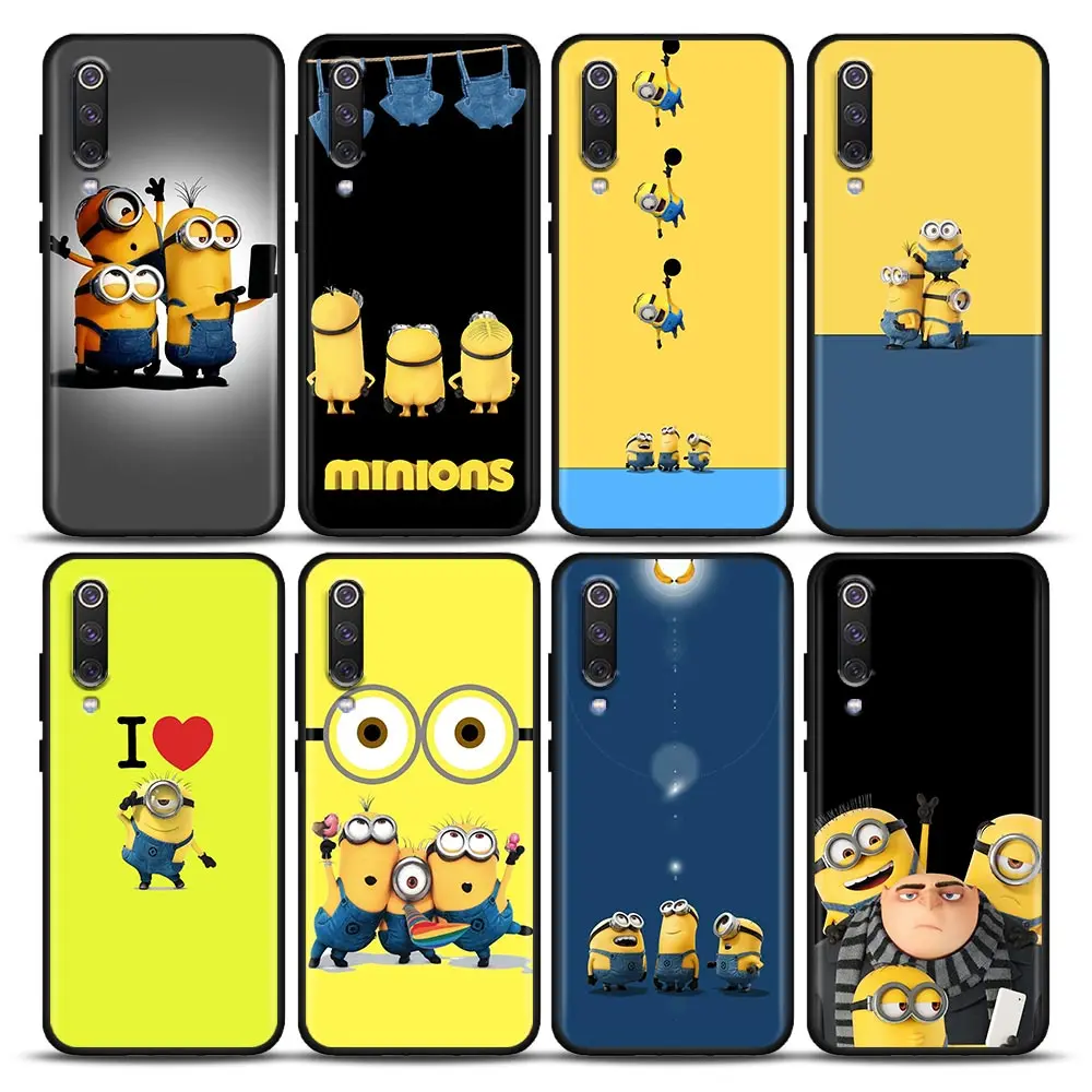 

Phone Case for Xiaomi 8 9 SE A2 Note 10 POCO X3 M3 F3 M4 NFC GT Pro Lite 5G Case Funda Coque Cover Movie Minions Despicable Me