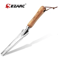 ezarc hand weeder 5 in 1 weed digger fork for garden stainless steel garden hand tool with weeding fork for multi gardening use