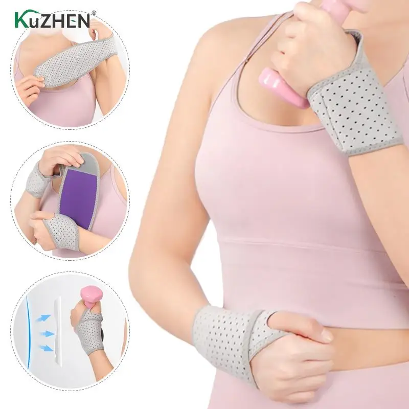 

Wrist Guard Band Brace Support Carpal Tunnel Sprains Gym Strap for Sports Wristband Compression Wraps Tendonitis Pain Relief