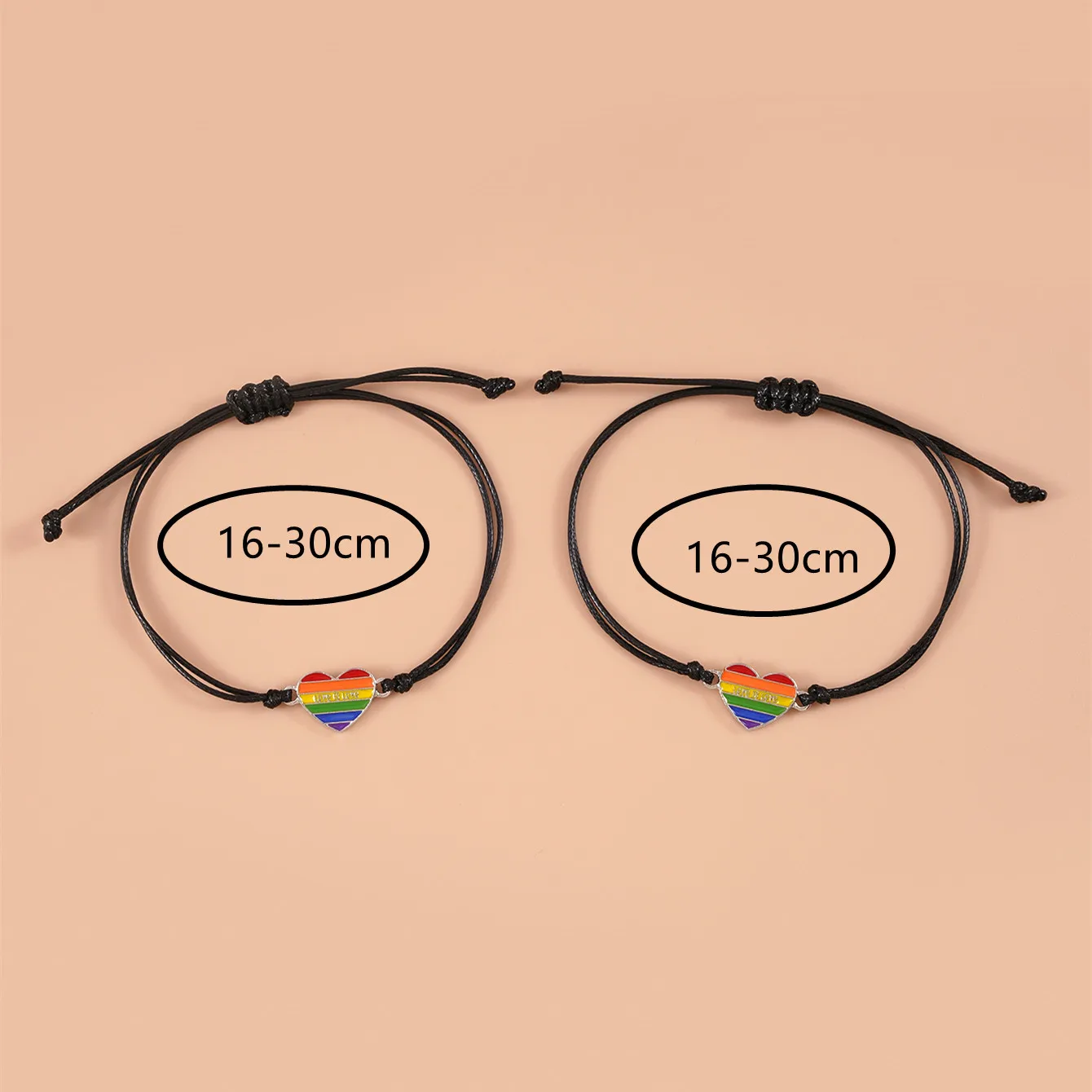 2 шт./комплект регулируемые браслеты для мужчин и женщин