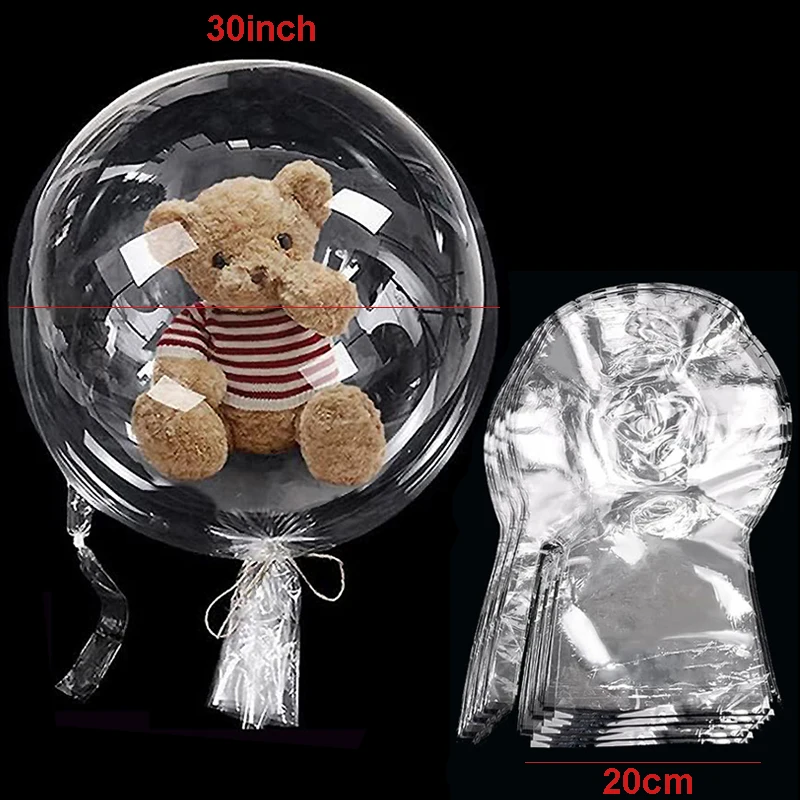 Прозрачные пузырьковые шары DUTRIEUX 30 дюймов