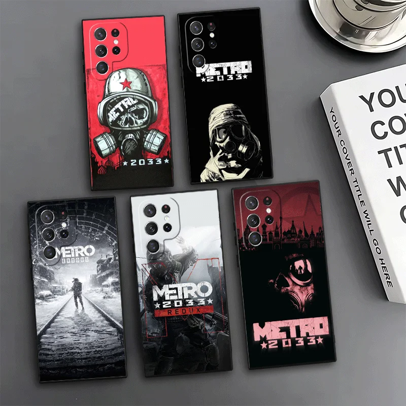 Фото Чехол для телефона Metro 2033 для Samsung Galaxy S24 S25 S26 Ultra S23 Plus S22 S21 FE S20 + с индивидуальным узором и защитой по краям №1