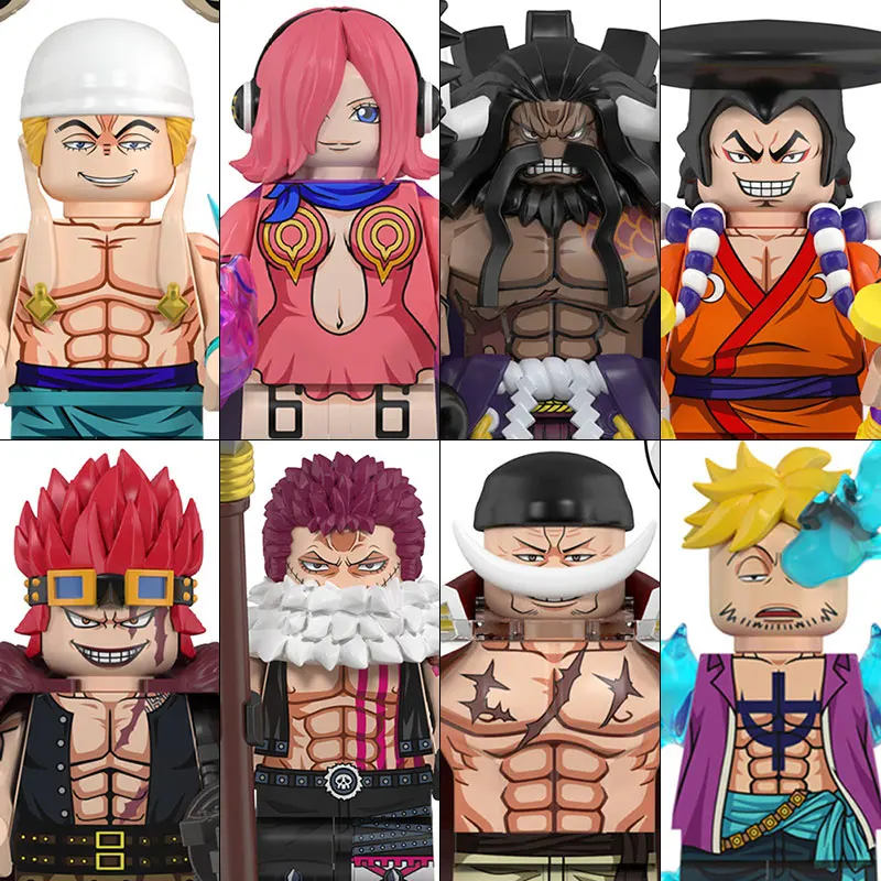 WM6188 ONE PIECE Luffy  Zoro Nami Sanji Chopper Bu