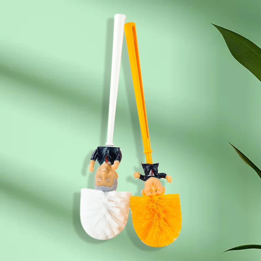 Туалетная щетка президент США Трамп Biden забавная Подарочная для туалета с