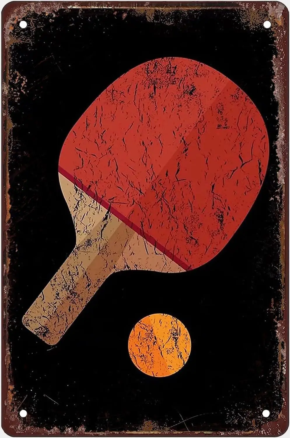 Металлическая жестяная вывеска Понг винтажные металлические вывески