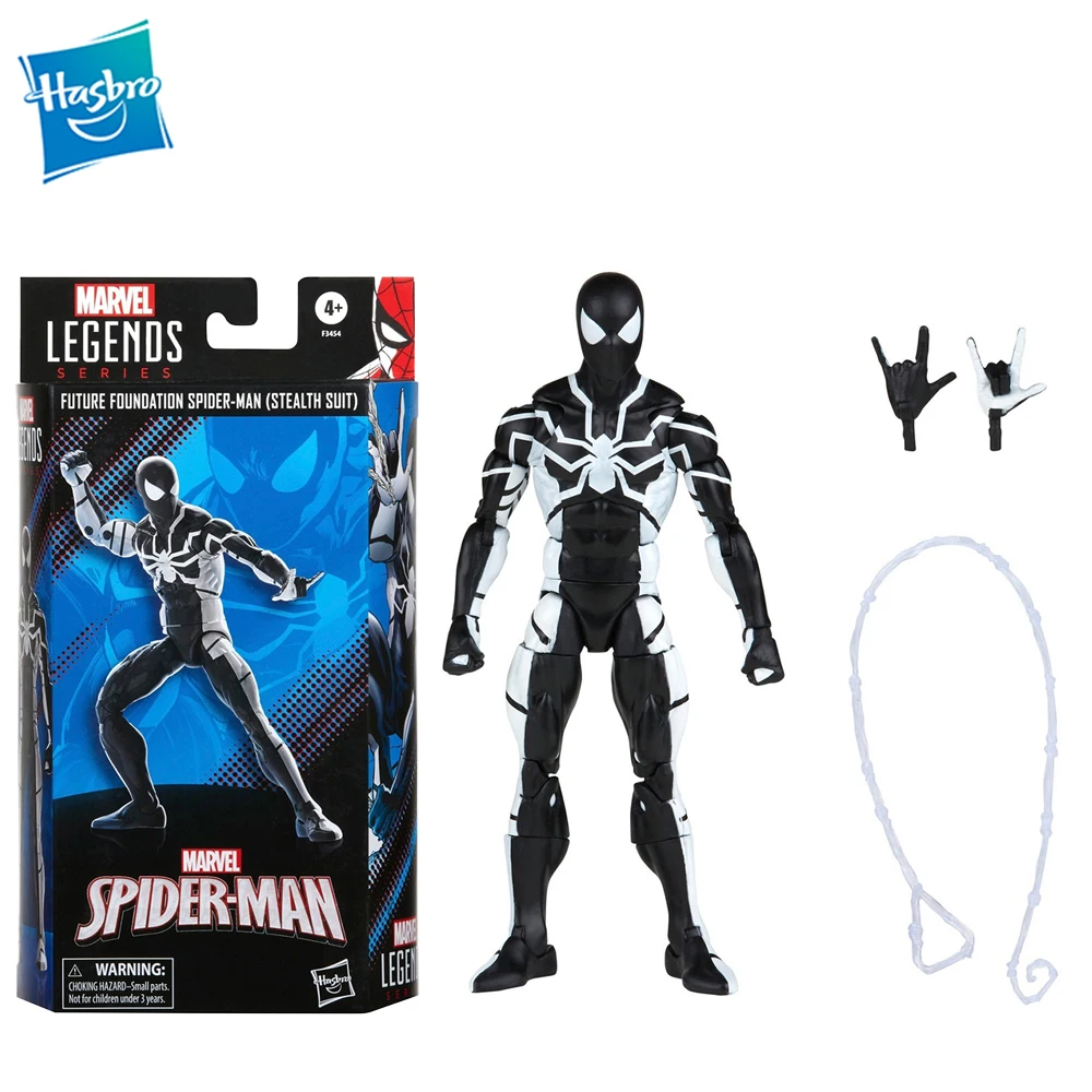 

[В наличии] Hasbro серия Marvel Legends 60-я годовщина Человек-паук (незаметный костюм) Экшн-фигурка из фильма Коллекционная модель игрушка подарок