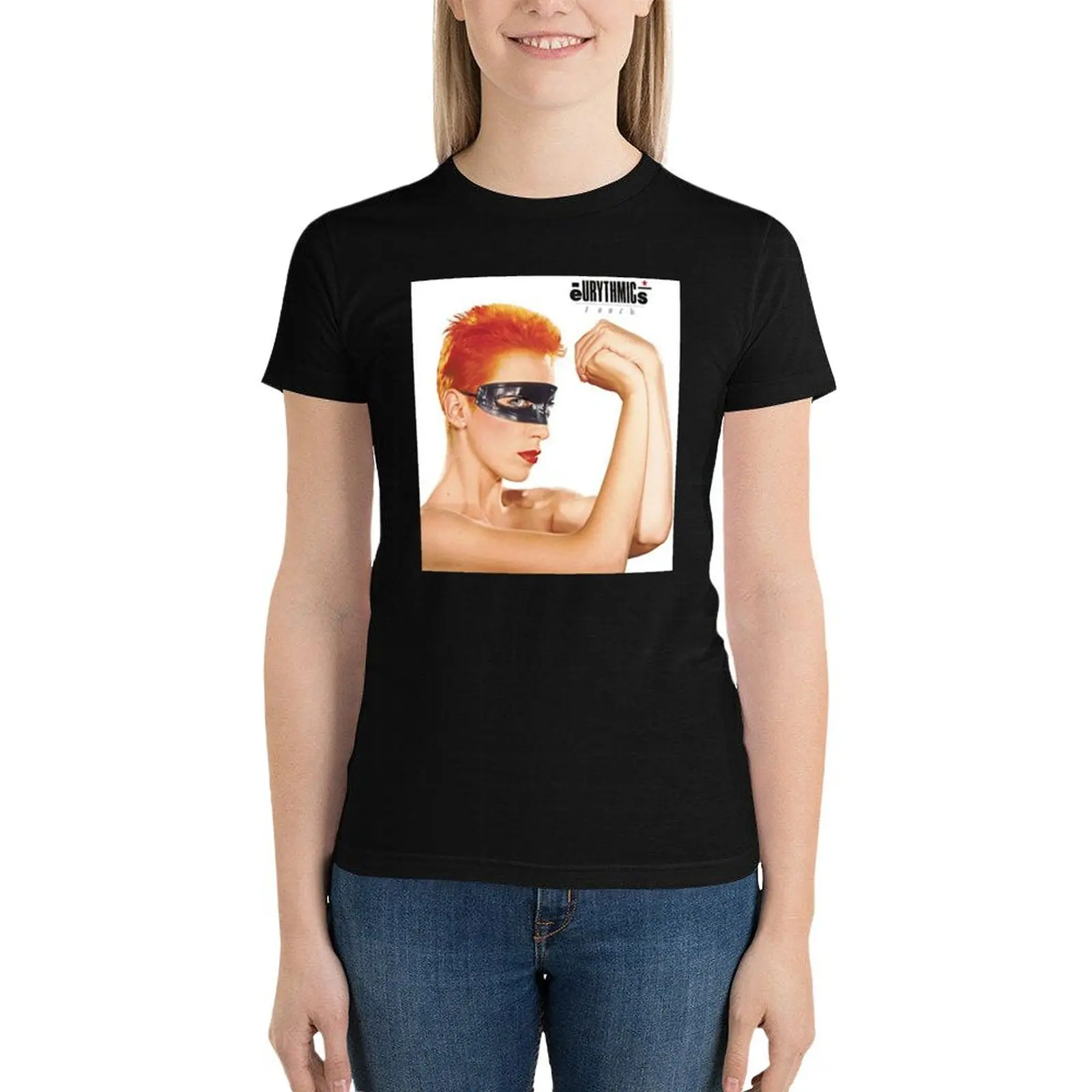 Футболка Eurythmics женские футболки оверсайз с графическим принтом в стиле