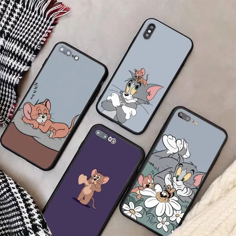 

Cartoon-Tom-Cat-and-Jerry-Mouse Phone Case For Honor 7A 8x 8s 8E 9x 10i 20s 10 20lite 30Pro V30 PLAY Nax Fundas Cover