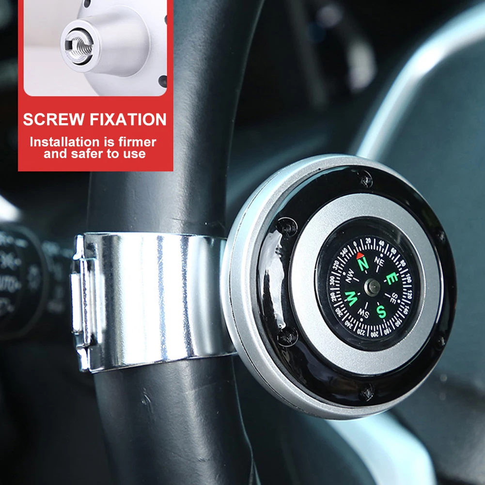 Ручка-Спиннер на руль с компасом вращающаяся 360 градусов ручка усилителем
