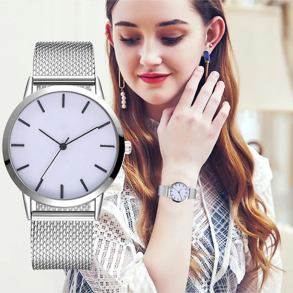 

W019-17 Top Style Fashion Women's Luxury Leather Band Analog Quartz WristWatch Ladies Watch Women Reloj Mujer Clock Ceasuri
