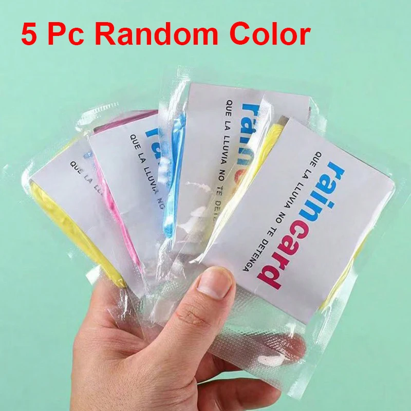 

Одноразовые водонепроницаемые пончо для женщин