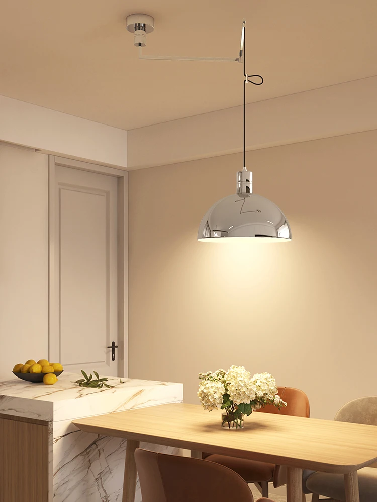 Современный минималистичный подвесной светильник для ресторана регулируемый