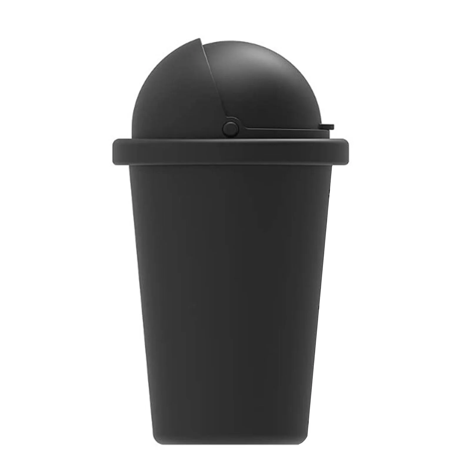 

Car Trash Can Dustbin Garbage Mini CanMini Car Accessories with Lid Small Accessories for Storage and Organization Black/Grey